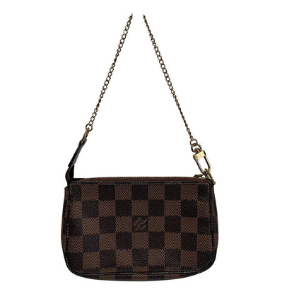 Louis Vuitton Mini Pochette Damier Pouch Canvas