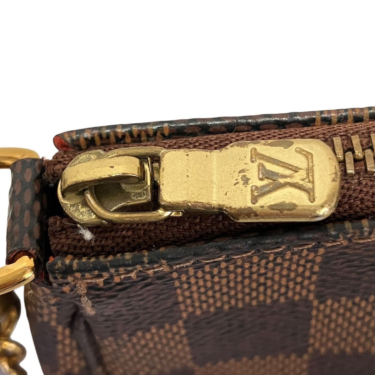 Louis Vuitton Mini Pochette Damier Pouch Canvas — view 7