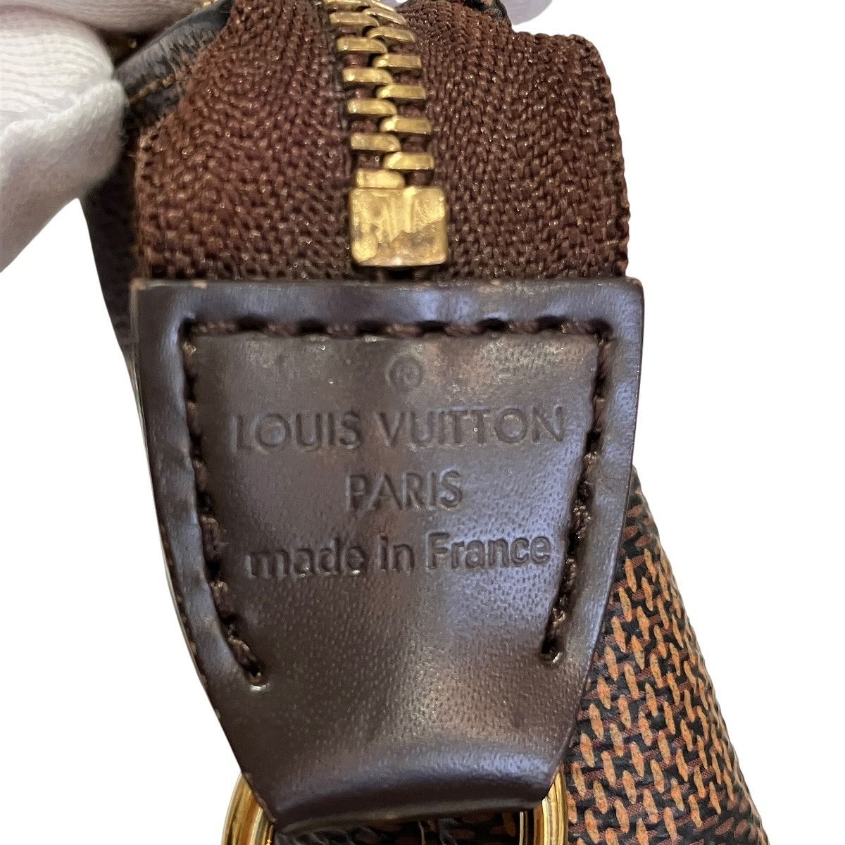 Louis Vuitton Mini Pochette Damier Pouch Canvas — view 4