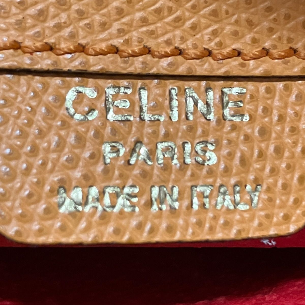 Celine Vintage Handbag Leather — view 4