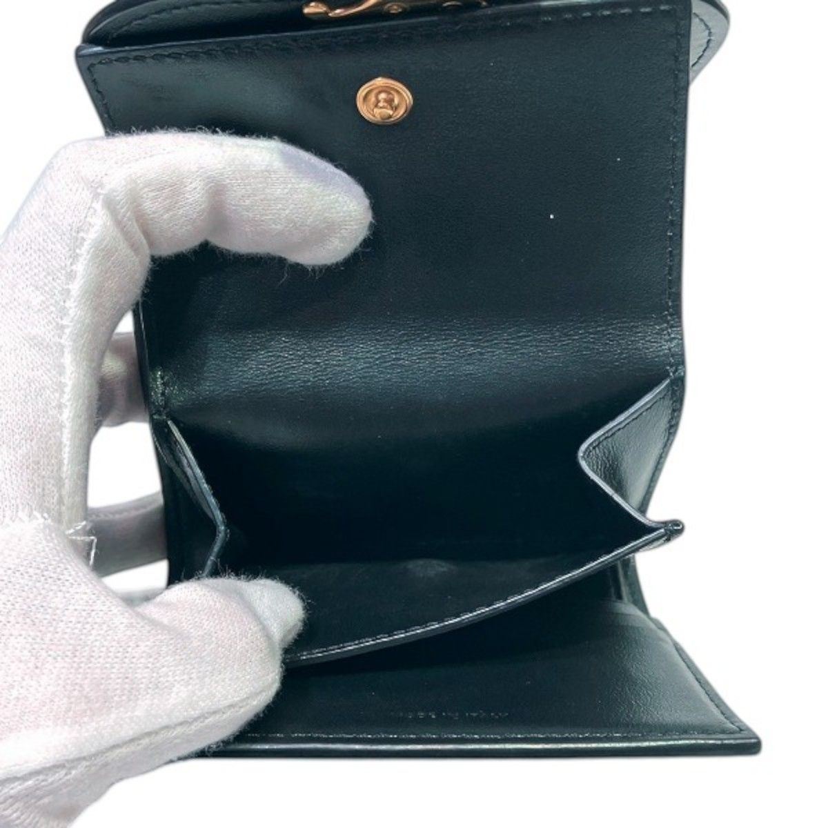 Celine Small Flap Wallet Triomphe Trifold Calfskin — view 5
