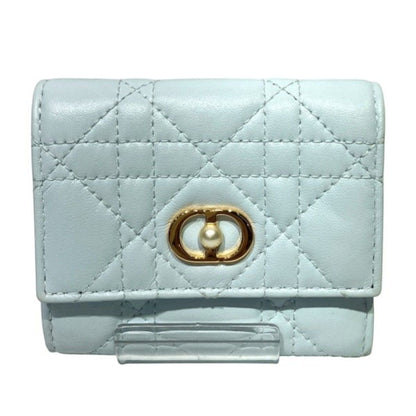 Dior Trifold Wallet Lambskin