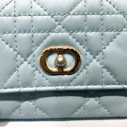 Dior Trifold Wallet Lambskin — view 8
