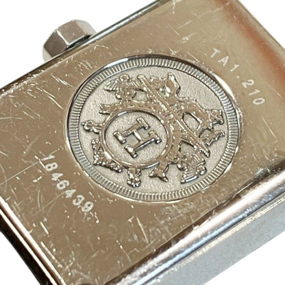 Hermes Tandem Watch SS Leather Quartz — view 5