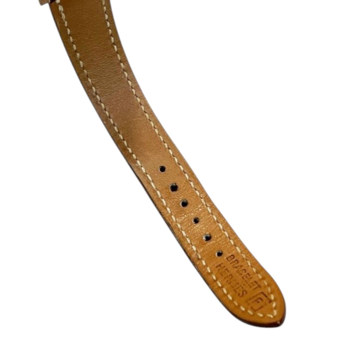 Hermes Tandem Watch SS Leather Quartz — view 8