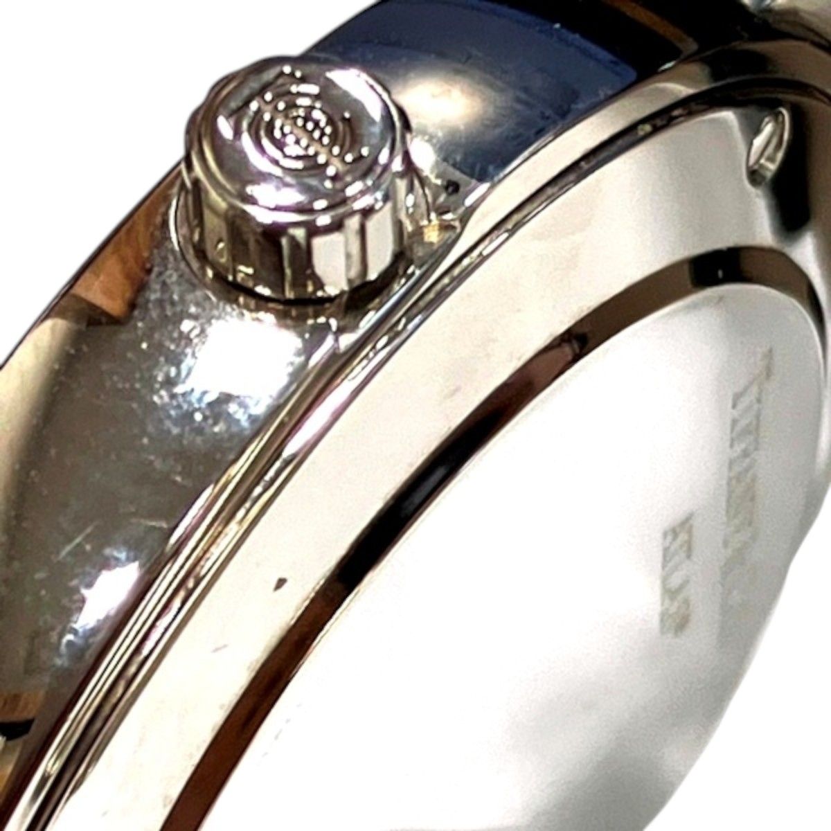 Tiffany & Co Atlas Dome Watch SS Leather Quartz White Dial — view 9