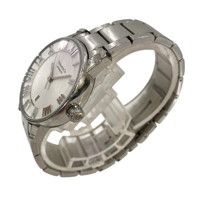 Tiffany & Co Atlas Dome Watch SS Automatic Silver Dial — view 2