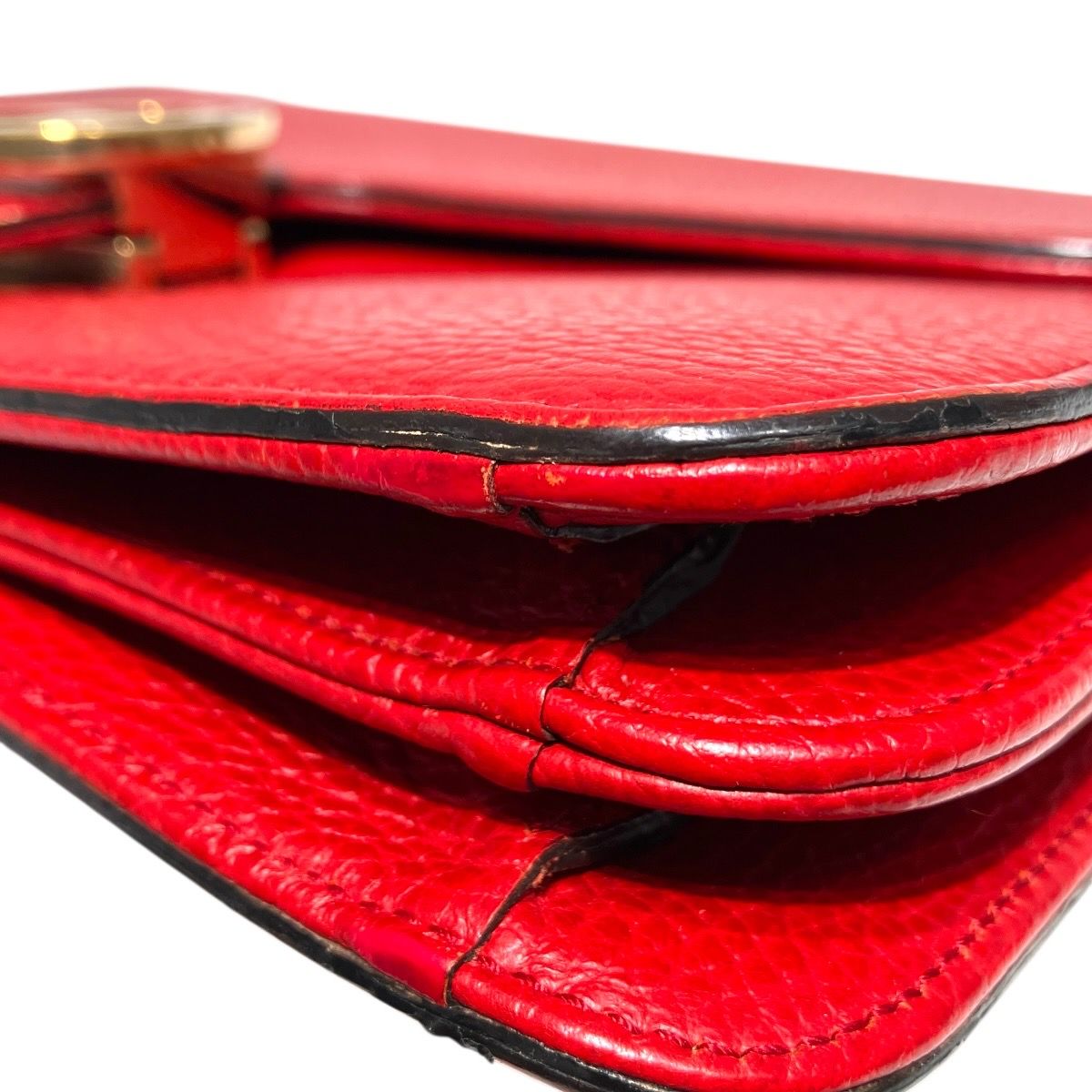 Gucci Interlocking Shoulder Bag Leather — view 5