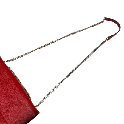 Gucci Interlocking Shoulder Bag Leather — view 6