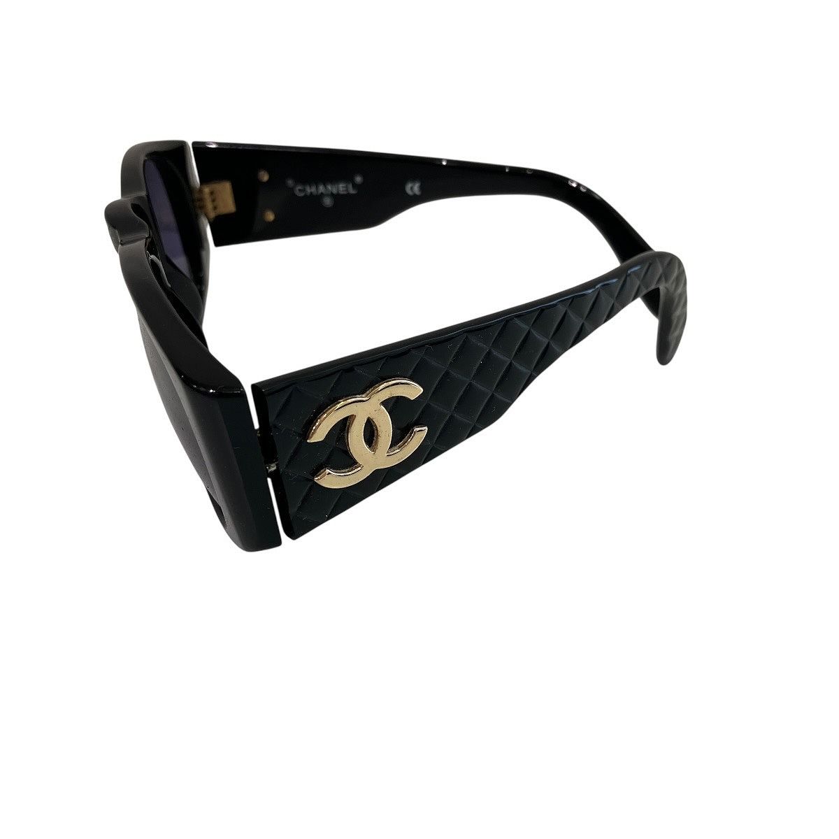 Chanel Quilted Sunglasses Acetate Eyewear — view 6