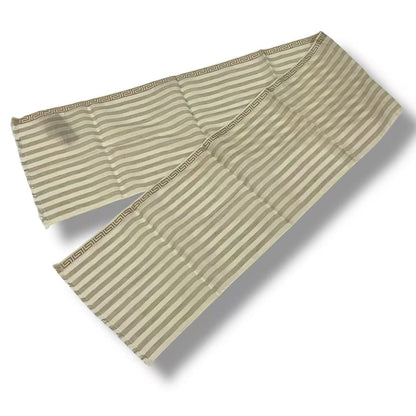 Versace Scarf Shawl Fringe Beige