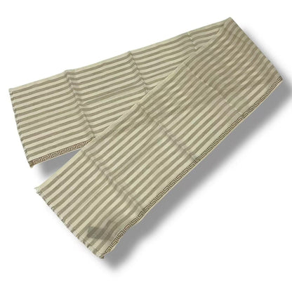 Versace Scarf Shawl Fringe Beige — view 2