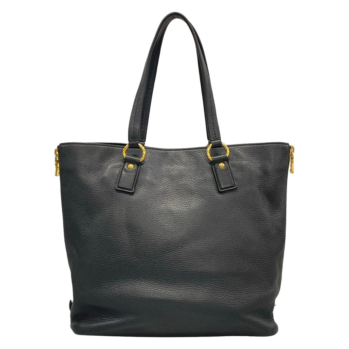 Prada Tote Black Leather — view 3