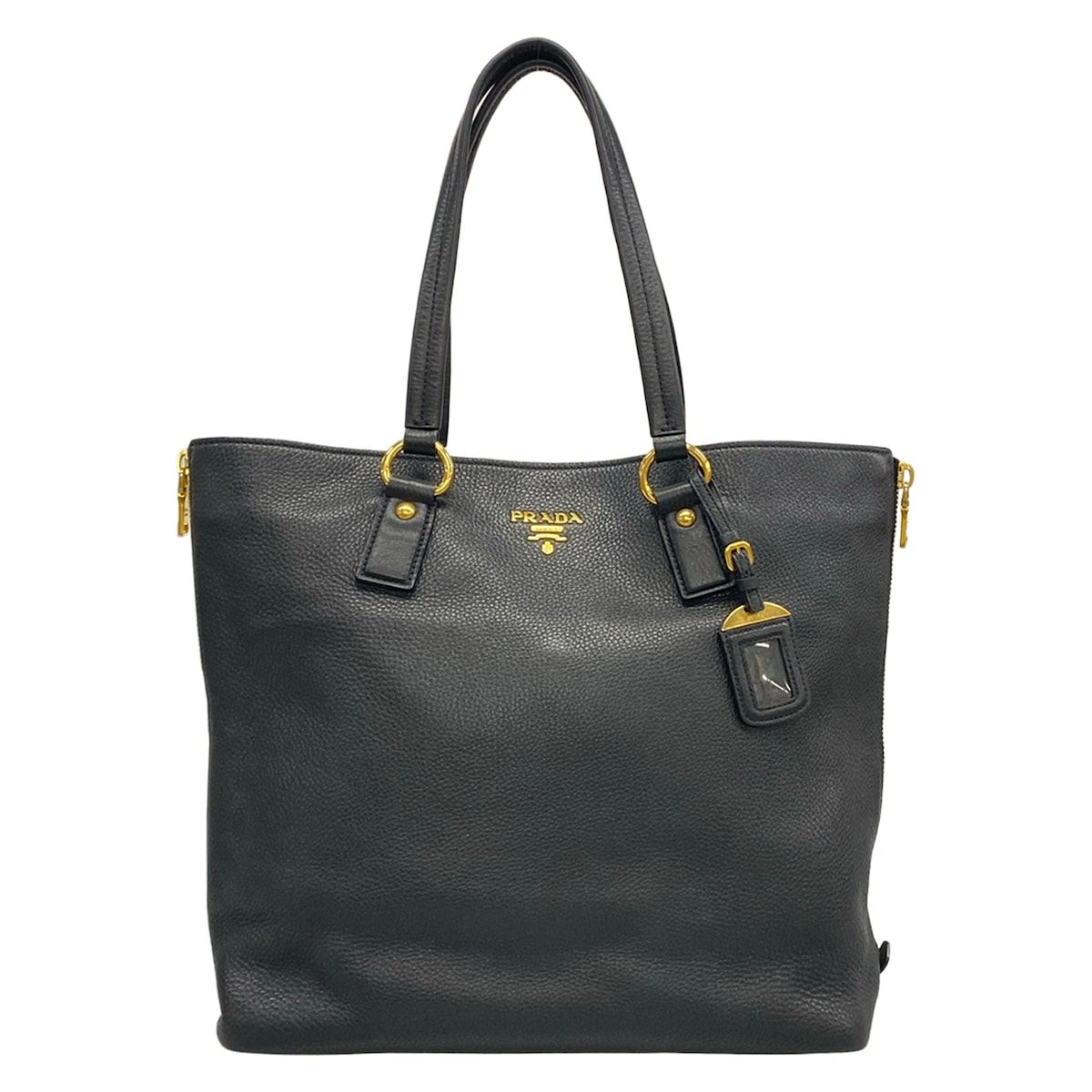 Prada Tote Black Leather