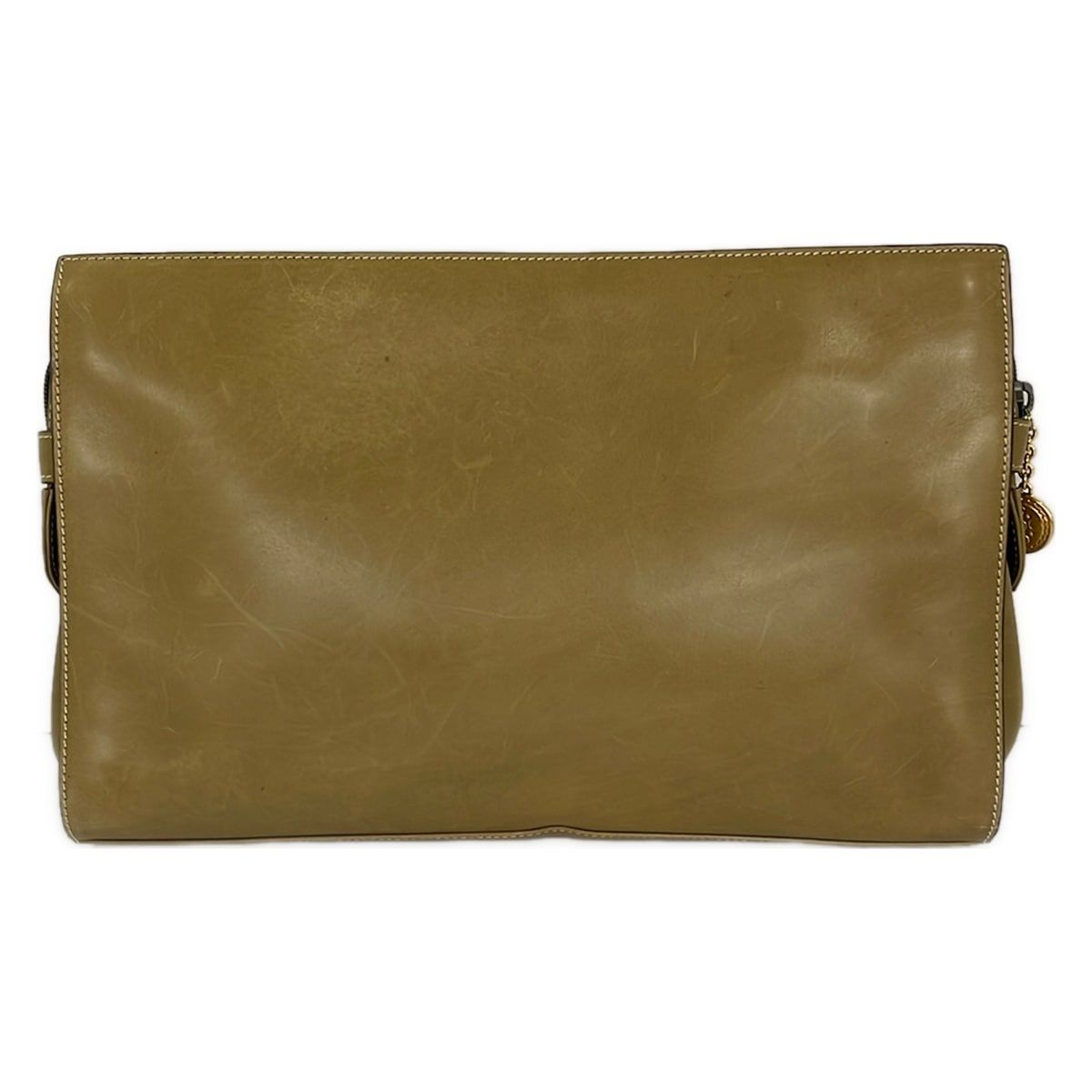 Gucci Second Bag Vintage Khaki Leather — view 3