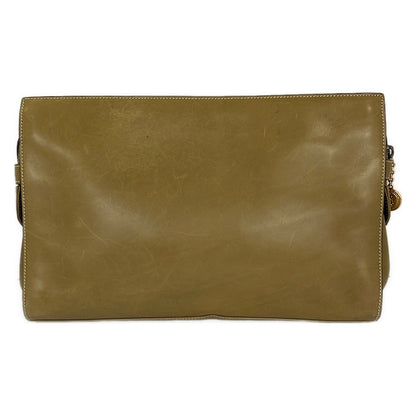 Gucci Second Bag Vintage Khaki Leather — view 3