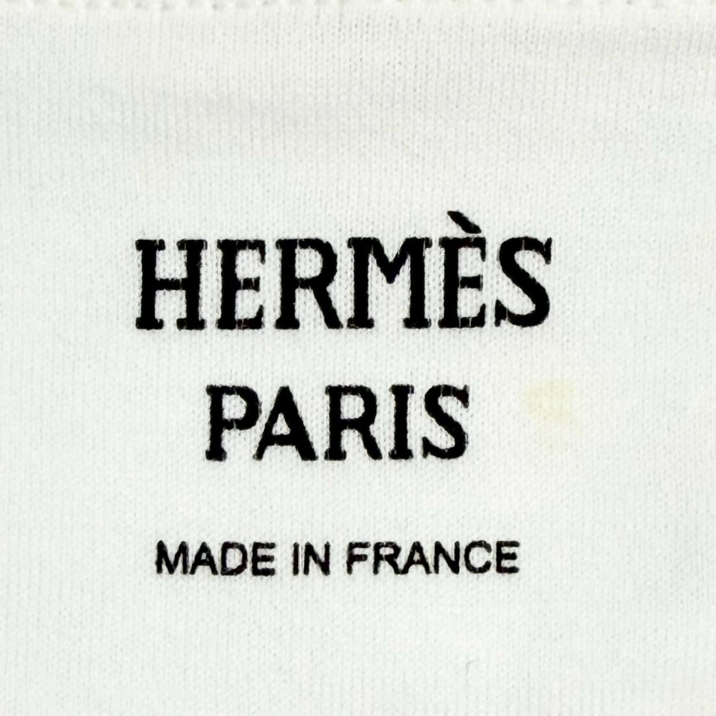 Hermes Cotton 100% Chaine D'ancre Embroidery Crew Neck Short Sleeve Dress White — view 6