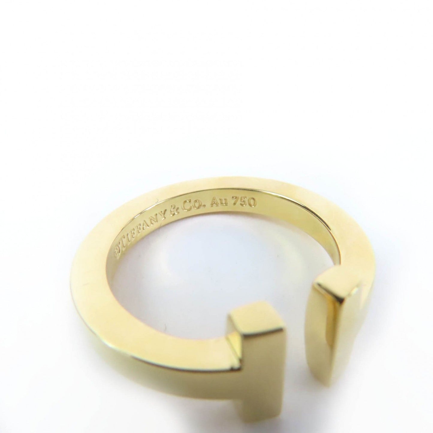 Tiffany & Co T Square Ring Yellow Gold Box Case — view 7