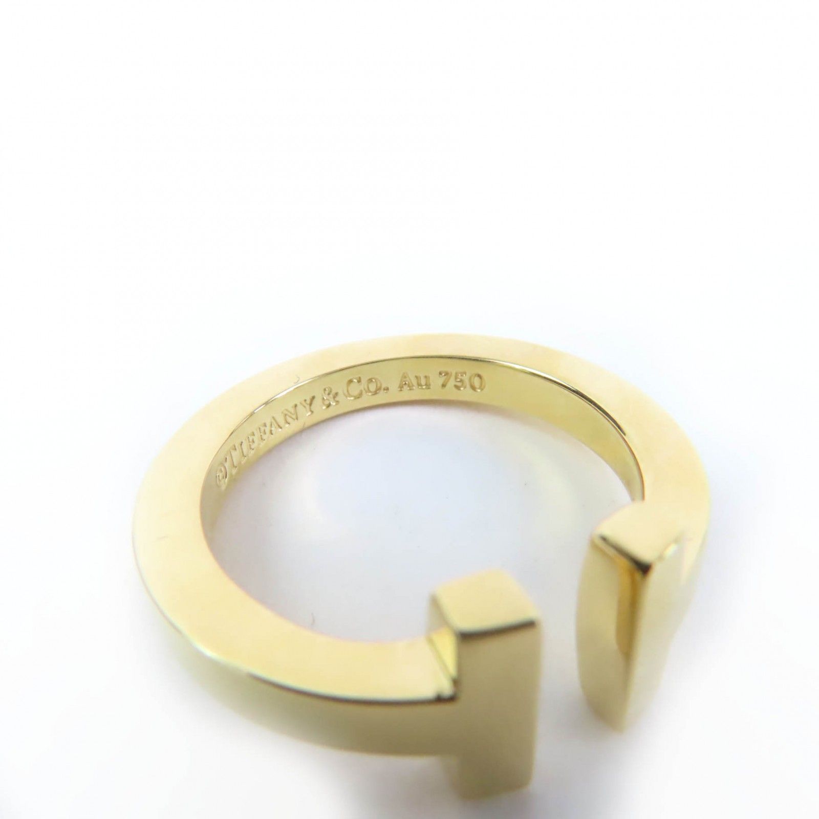 Tiffany & Co T Square Ring Yellow Gold Box Case — view 7
