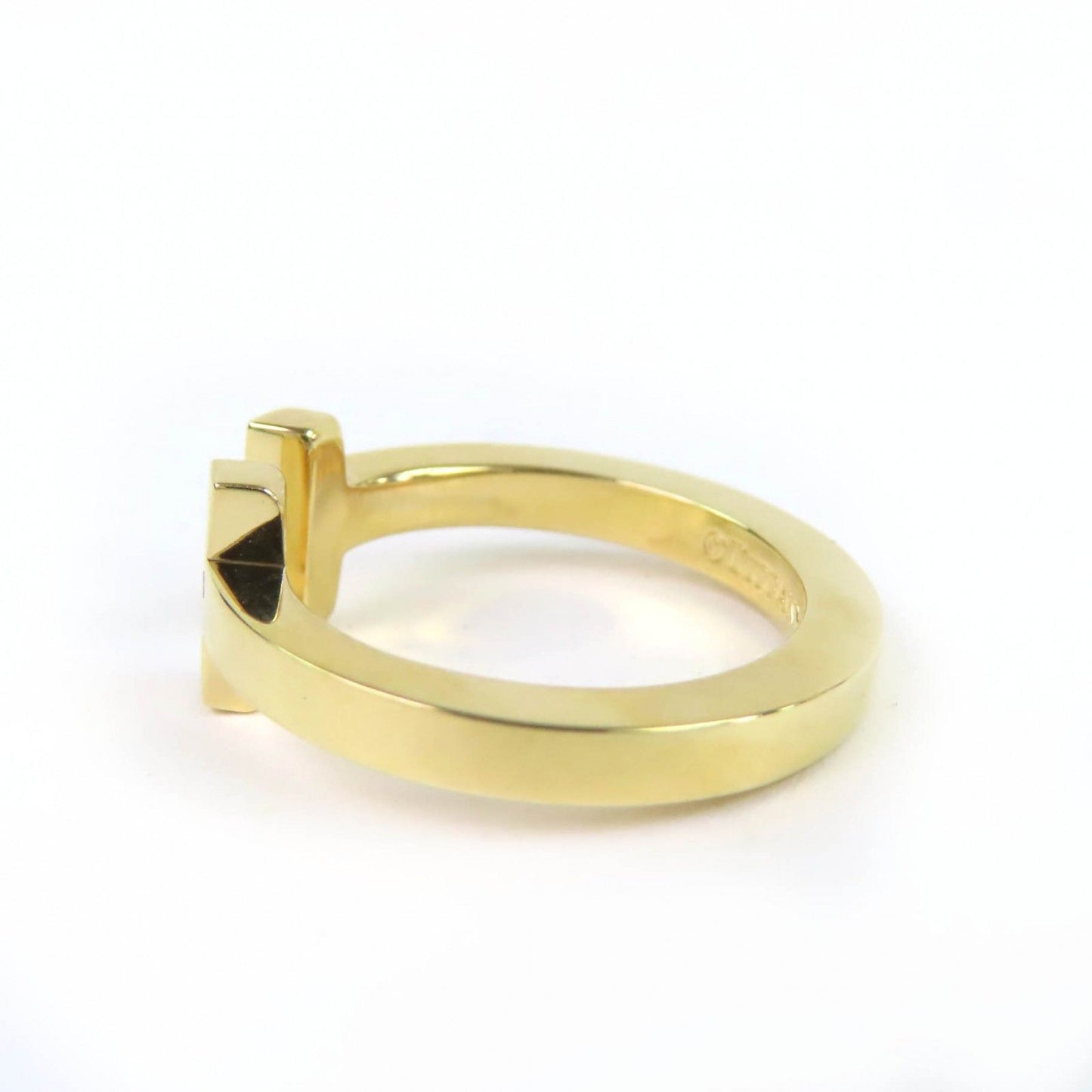 Tiffany & Co T Square Ring Yellow Gold Box Case — view 3