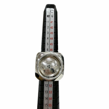 Hermes Vintage Extra Wide Series Ring Silver 49.50.51 — view 8