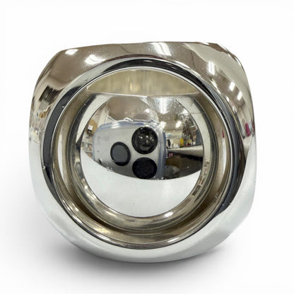 Hermes Vintage Extra Wide Series Ring Silver 49.50.51 — view 3