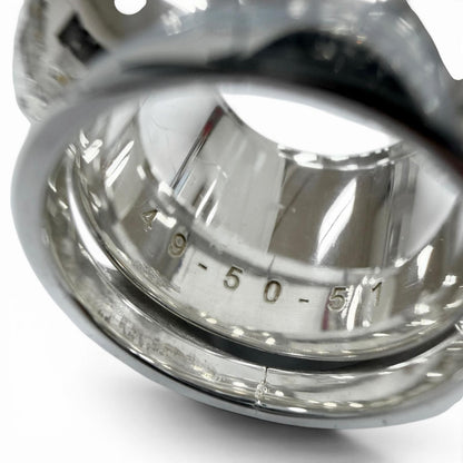 Hermes Vintage Extra Wide Series Ring Silver 49.50.51 — view 5