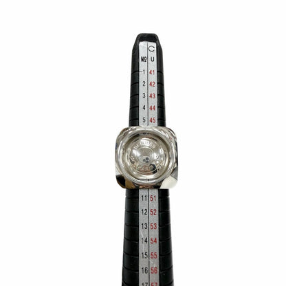 Hermes Vintage Extra Wide Series Ring Silver 49.50.51 — view 6