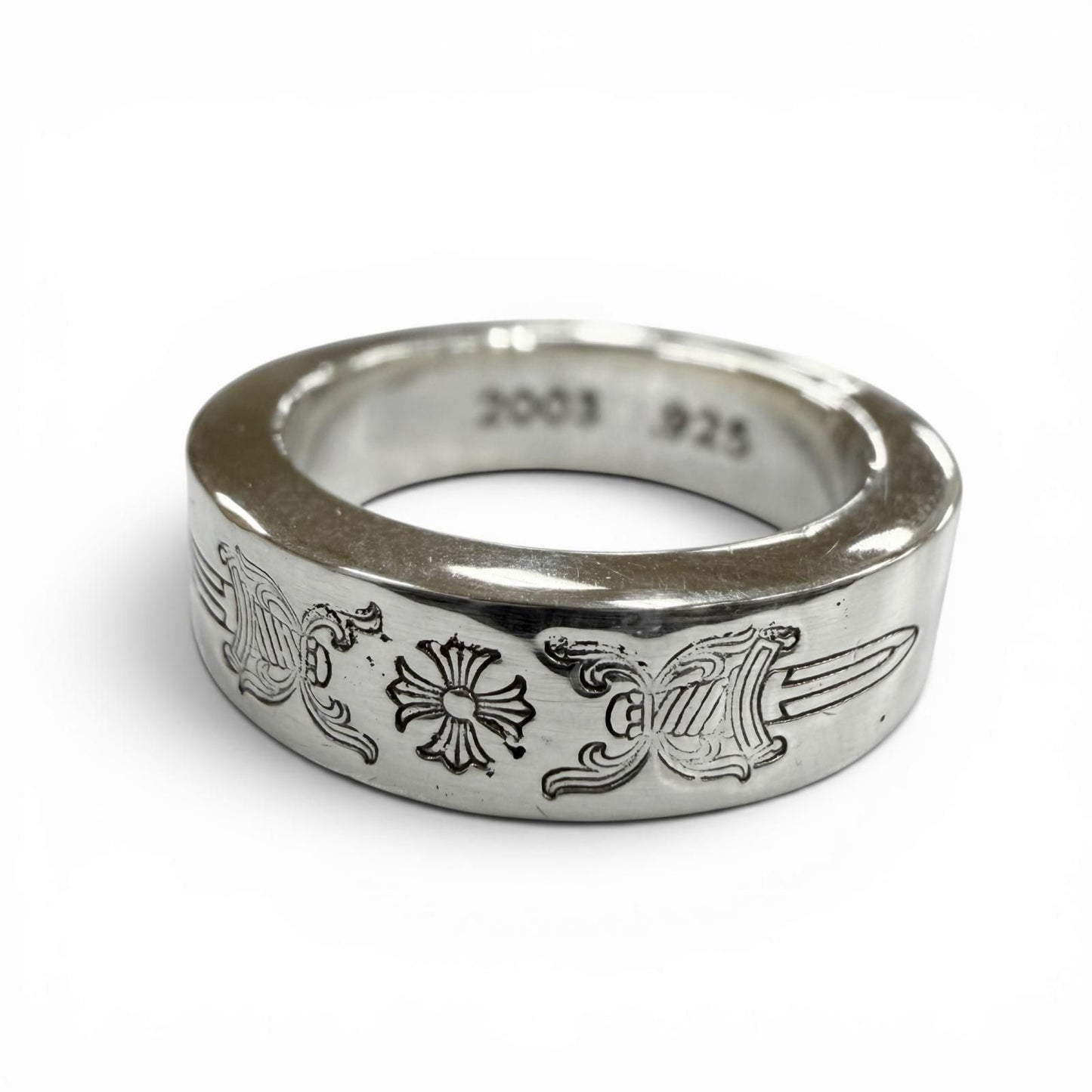 Chrome Hearts Spacer Dagger 925 mm Ring Silver
