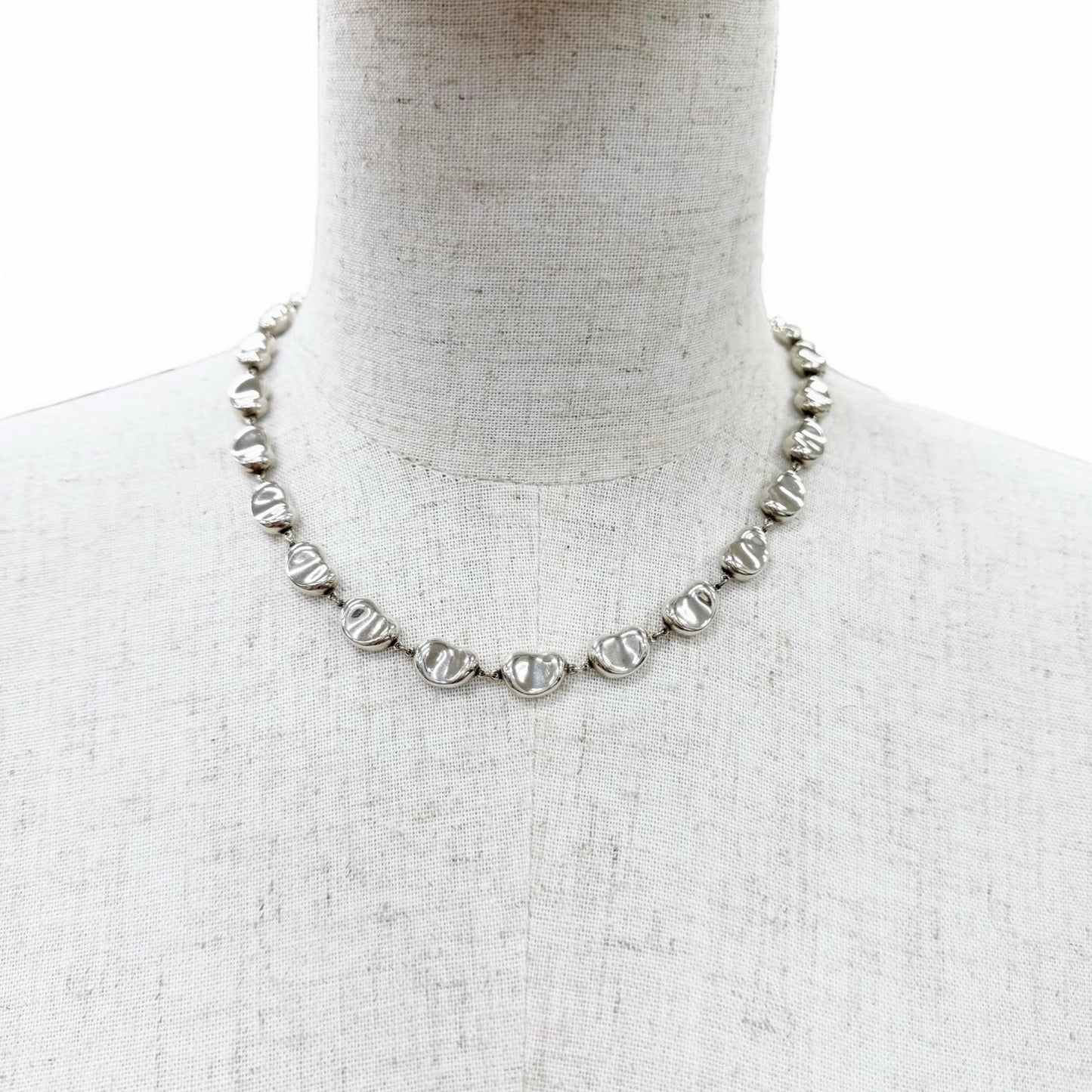 Tiffany & Co Elsa Peretti Bean Necklace — view 3
