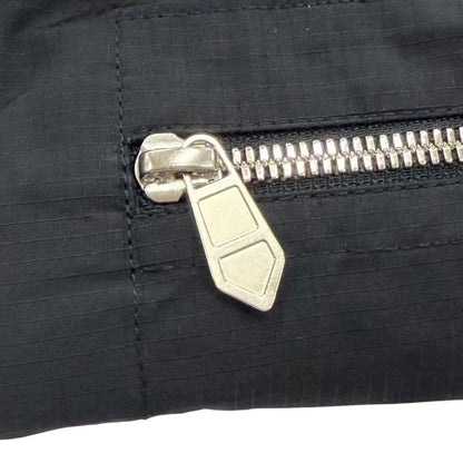 Hermes Logo Zip Collarless Jacket Navy 50 Recommended — view 7