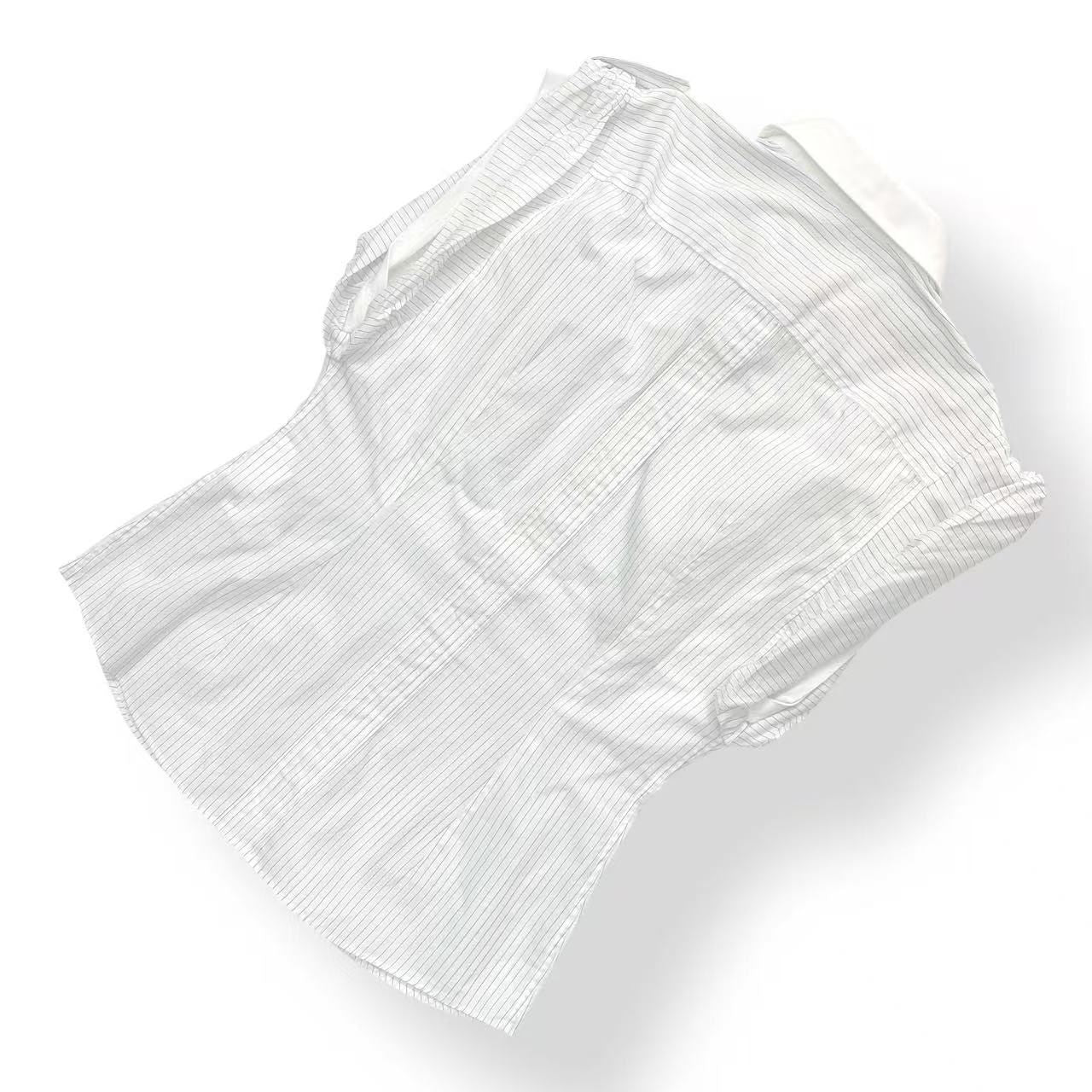Dolce & Gabbana Short Sleeve Shirt Striped White — view 2