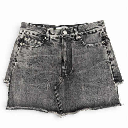 Balenciaga Cotton 100% Logo Patch Denim Shorts Black 34 Recommended