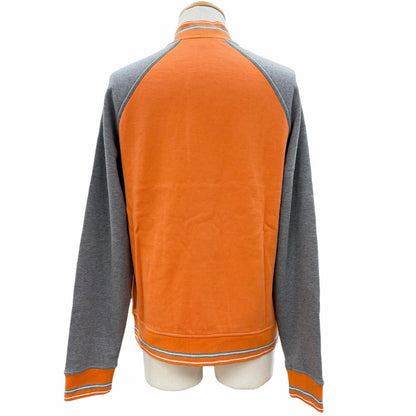 Hermes Cotton 100% Logo Embroidery Series Button Brushed Lining Jacket Stadium — view 4