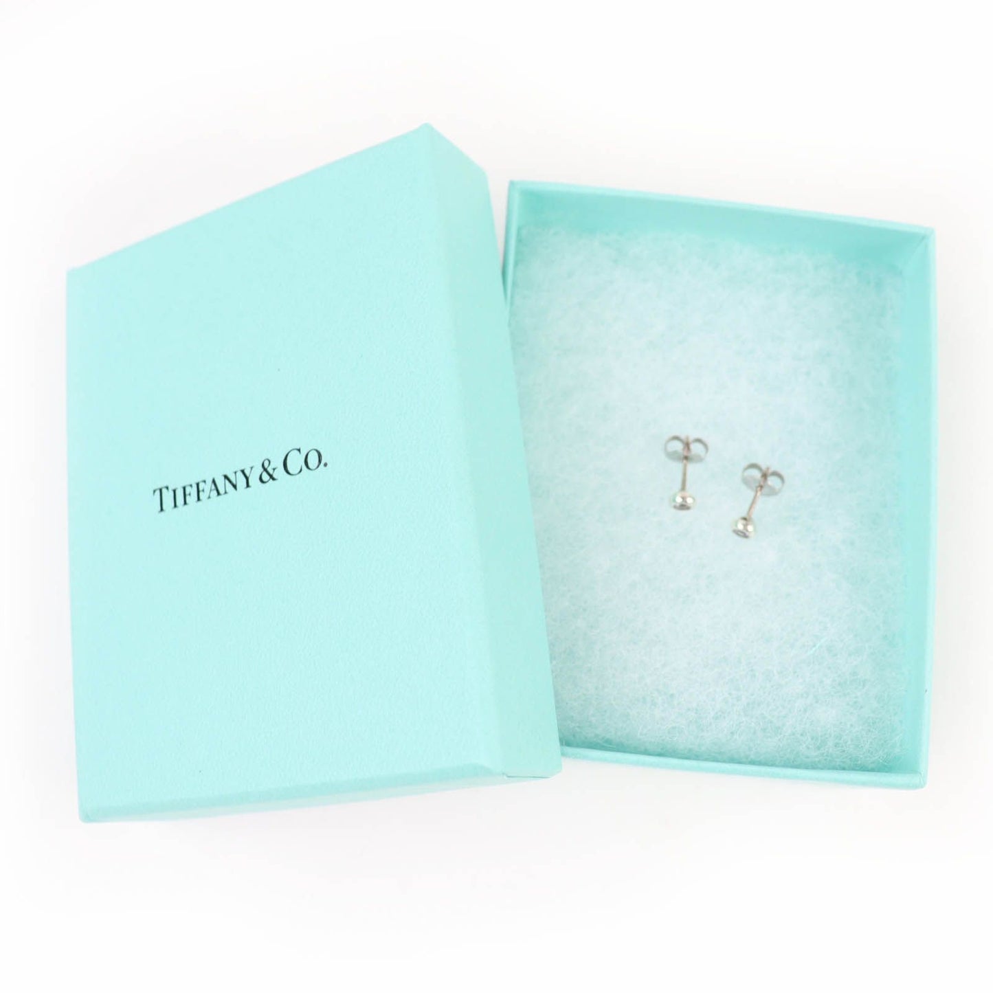 Tiffany & Co Elsa Peretti Color by the Yard Earrings Tanzanite Silver Light Blue — view 2