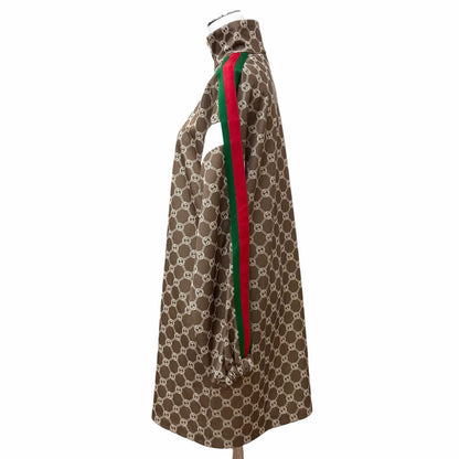 Gucci Interlocking All Over Pattern Web Line Dress Brown — view 2