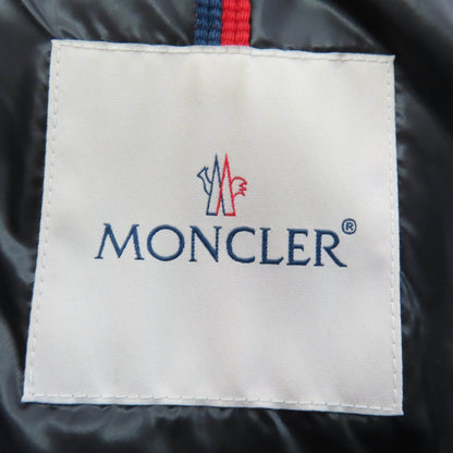 Moncler Torcon Wool Cashmere Logo Patch Down Coat Gray 3 Hanger — view 9