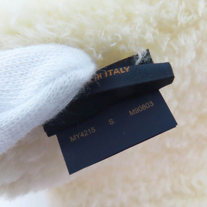 Louis Vuitton Scarf Only LV Mini Confit Wool Off White — view 9