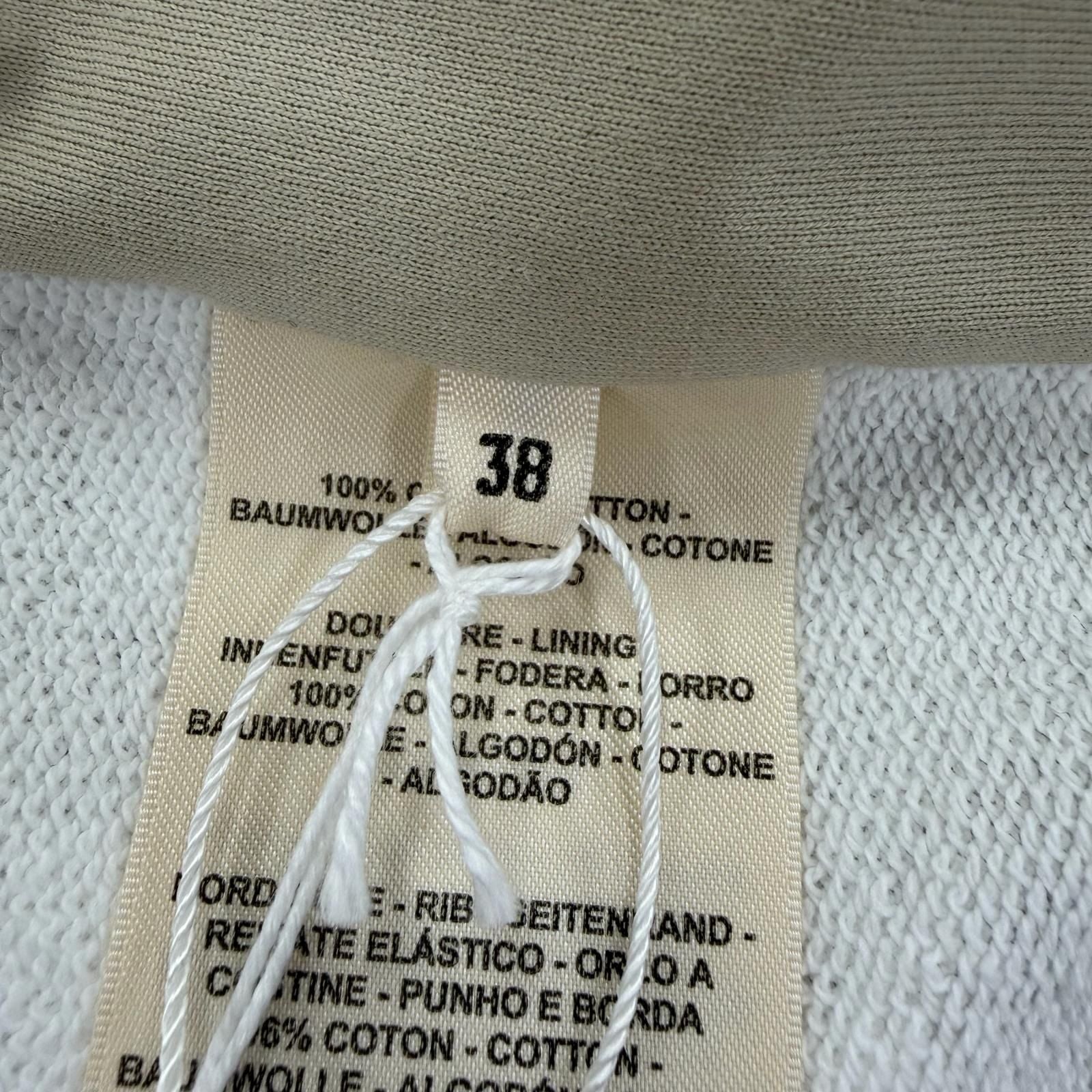 Hermes Kaleidoscope Effect Cotton 100% Jacket Beige 38 — view 9