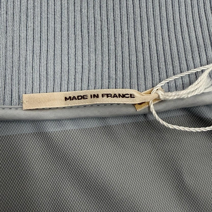 Hermes Bords Cotes Cambridge Striped Pattern Series Button Jacket Light Blue 50 — view 8