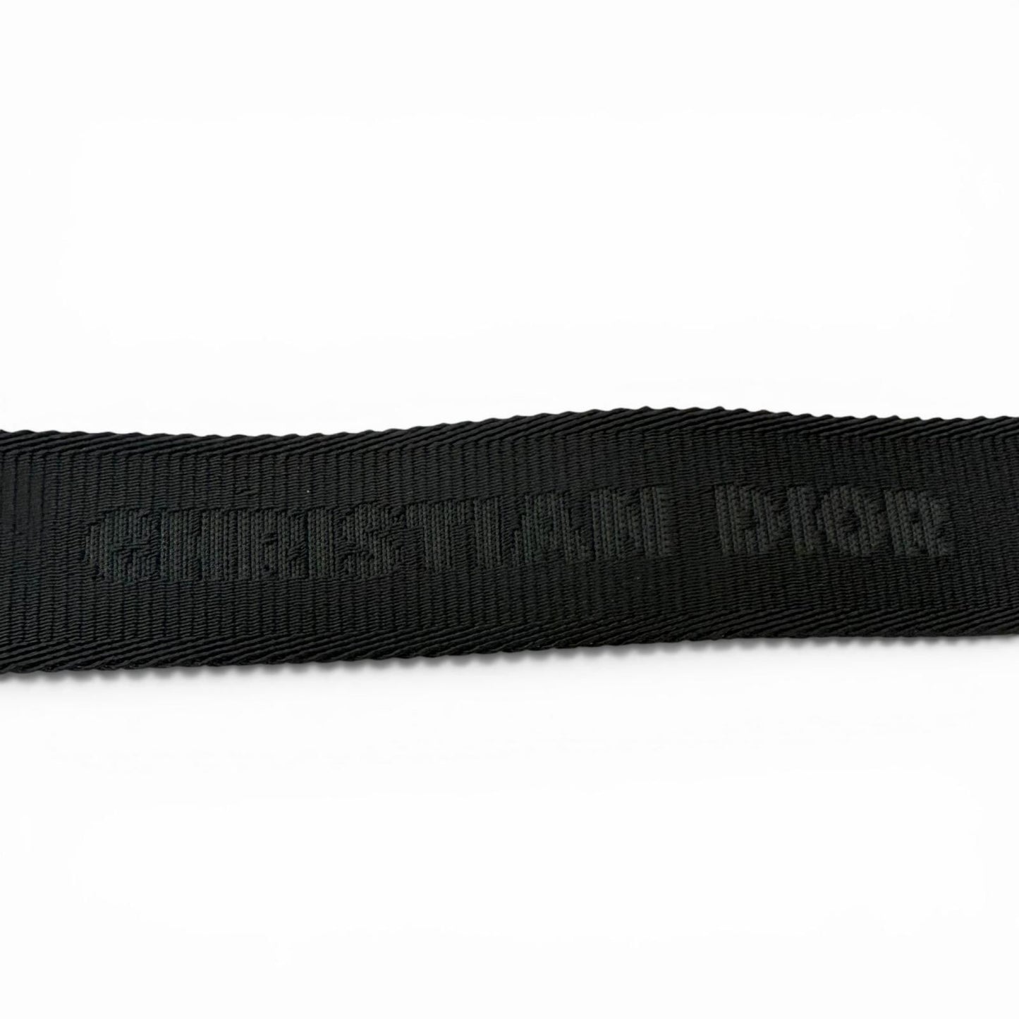Dior Homme Logo Silver Pin Buckle Belt Black Recommended — view 8