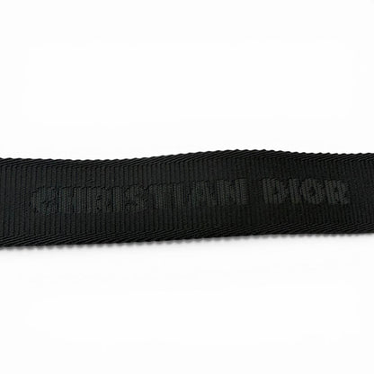 Dior Homme Logo Silver Pin Buckle Belt Black Recommended — view 8