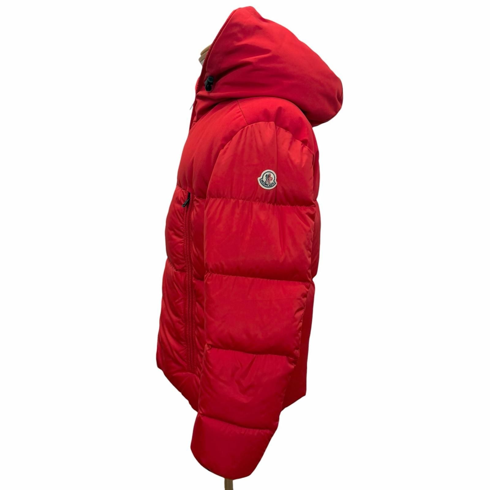 Bvlgari Moncler Giubbotto Hood Logo Embroidery Down Jacket — view 3