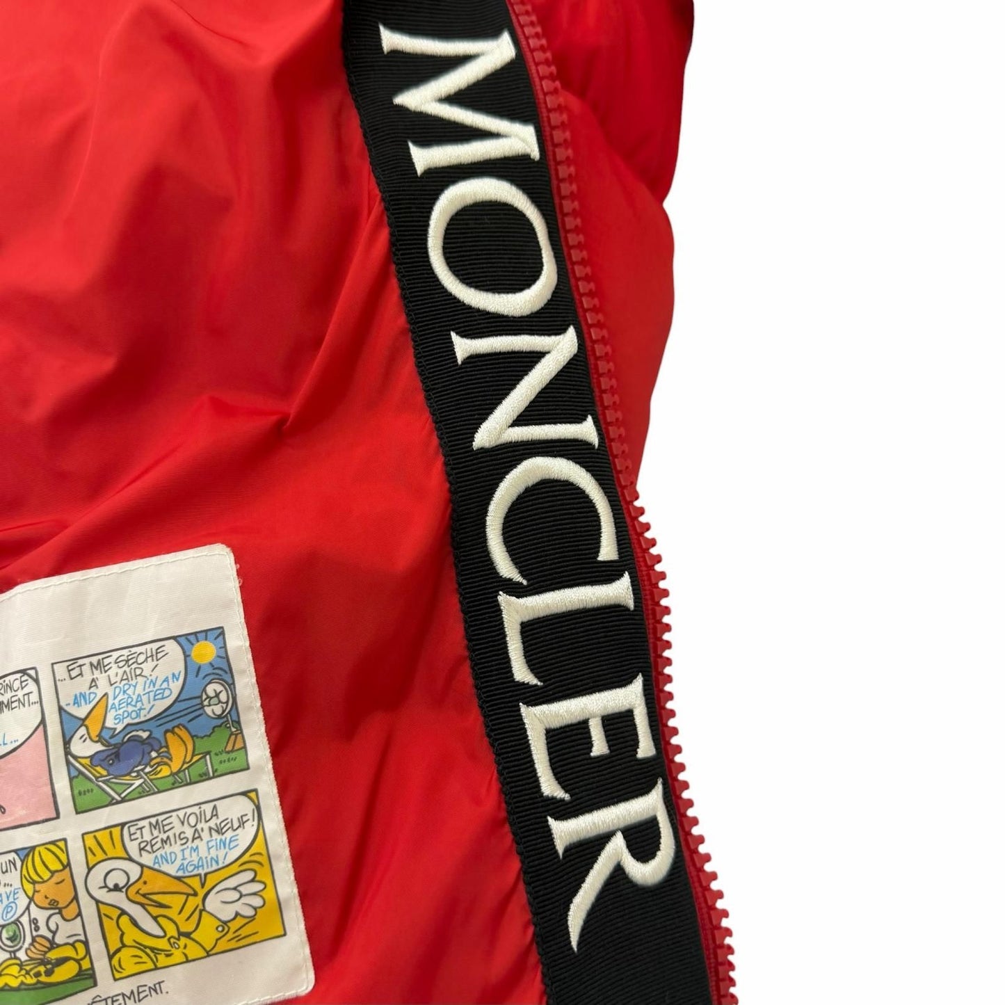 Bvlgari Moncler Giubbotto Hood Logo Embroidery Down Jacket — view 7