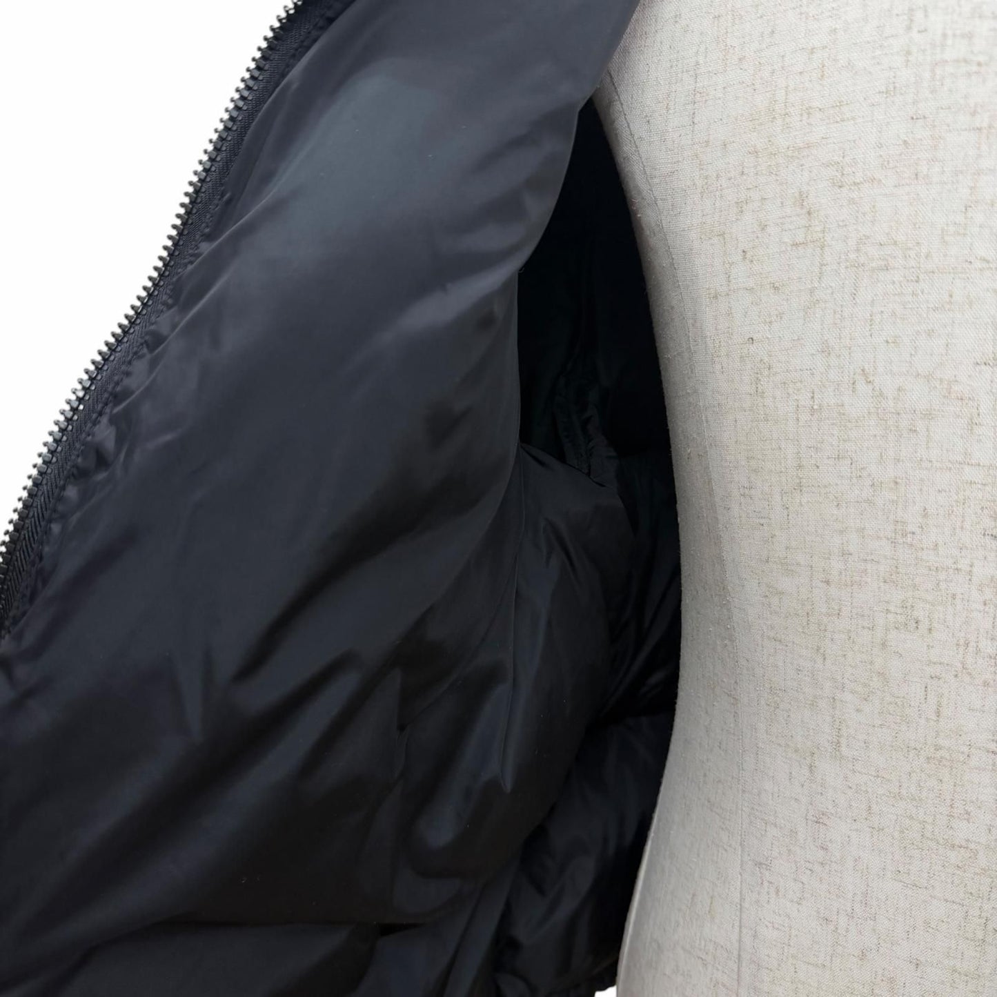 Celine Logo Print Western Down Jacket Puffer Black 46 — view 5