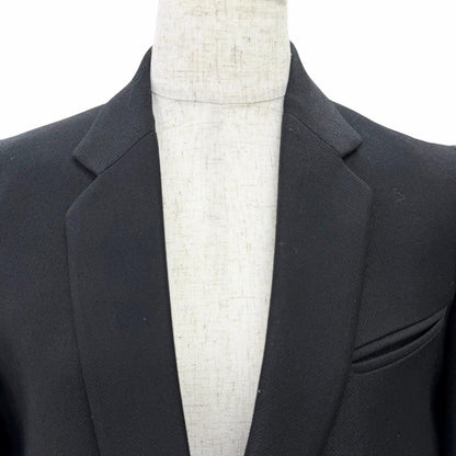 Celine 2 Phoebe Philo Era Crombie Wool Long Coat Black 34 — view 4
