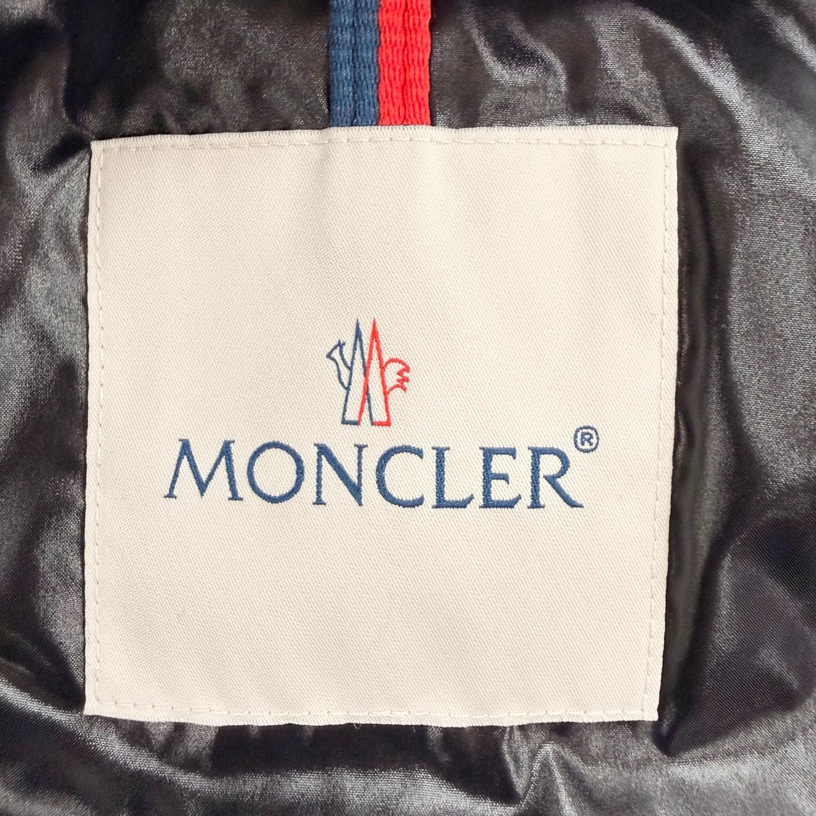 Moncler Hyoseris Alpaca Blend Logo Patch Sleeve Fringe Knit Down Jacket Black 0 — view 8
