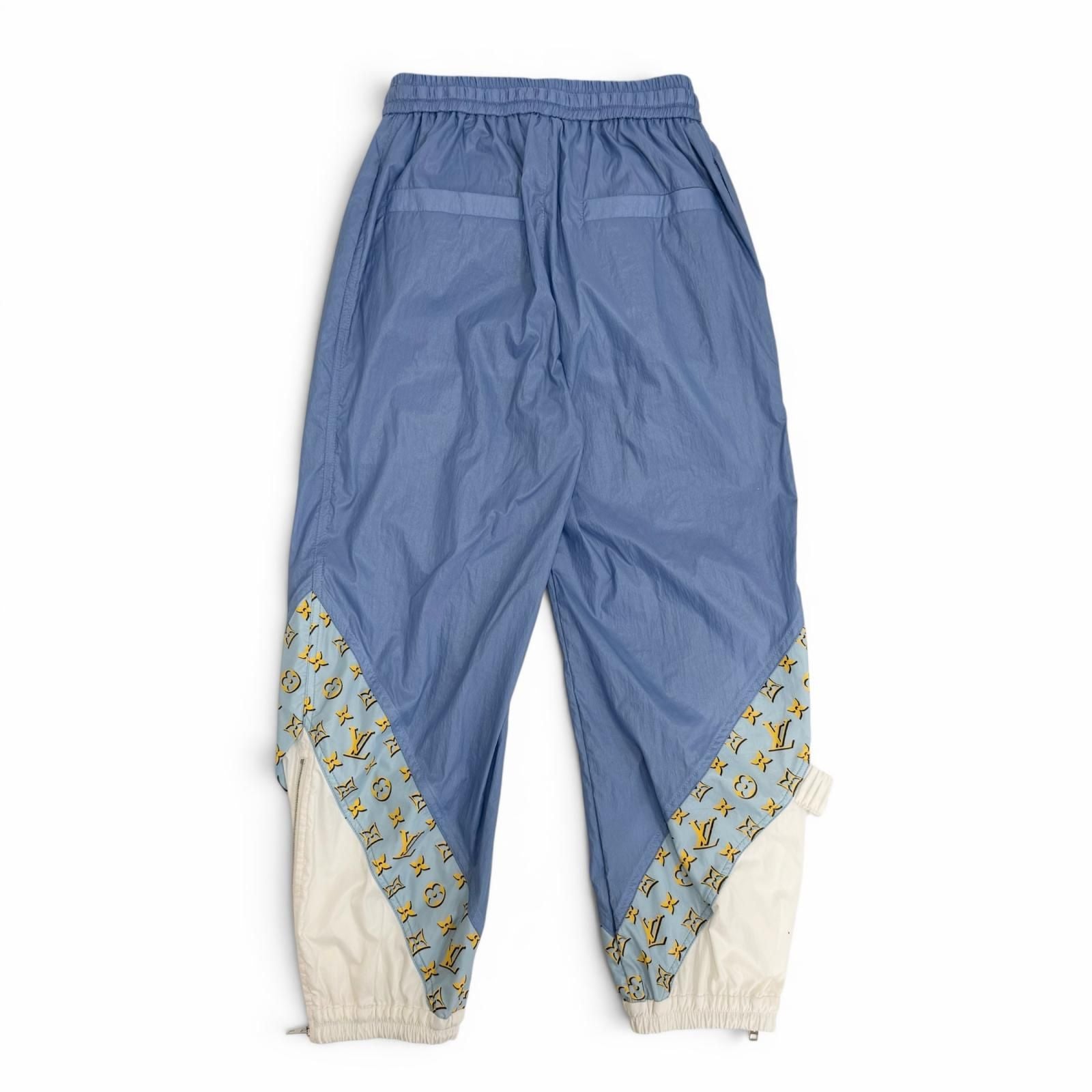 Louis Vuitton Monogram Accent Jogging Pants Blue 34 — view 2