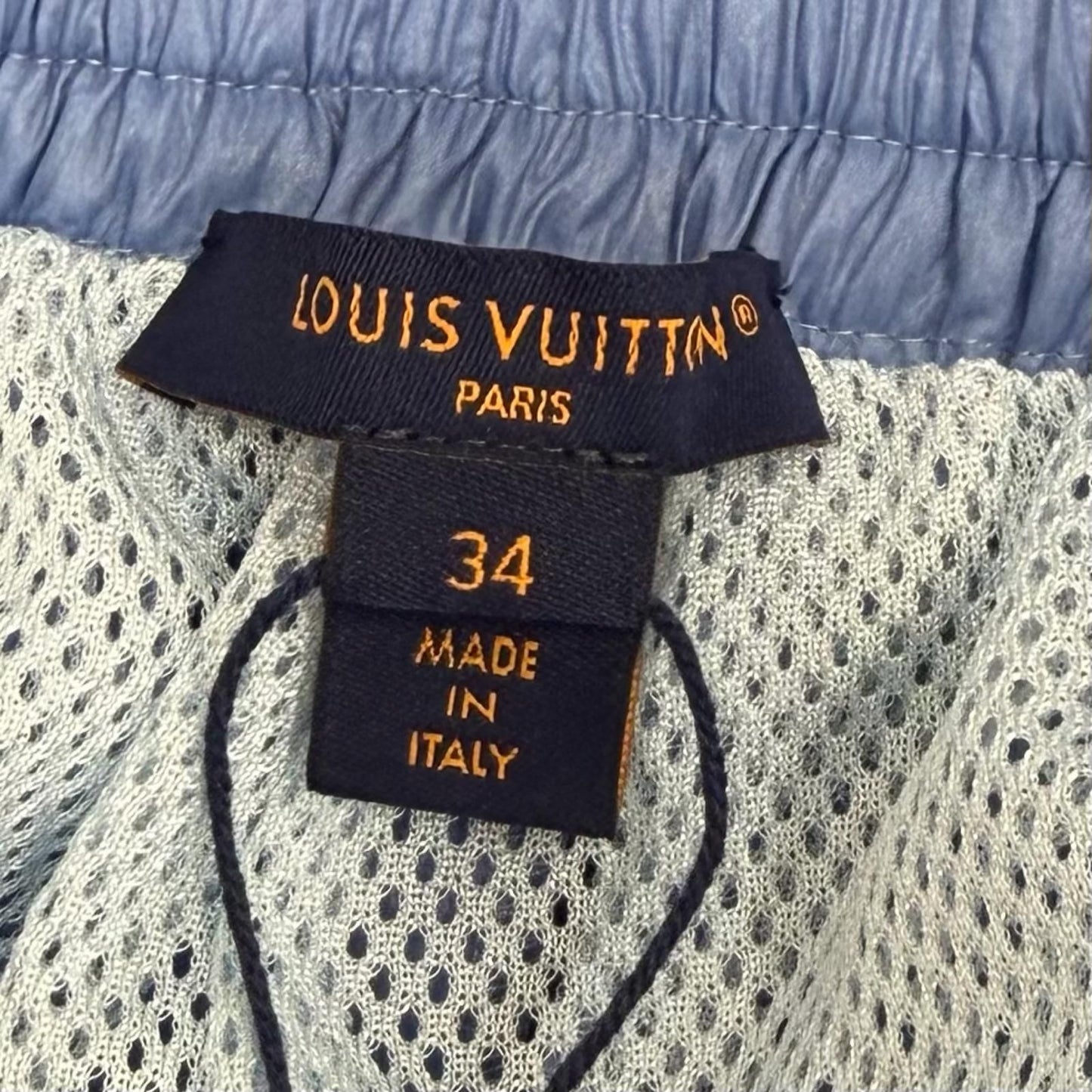 Louis Vuitton Monogram Accent Jogging Pants Blue 34 — view 8