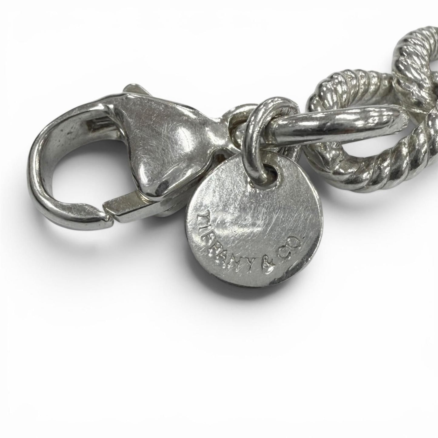 Tiffany & Co Twist Rope 925 Chain Bracelet Silver — view 4